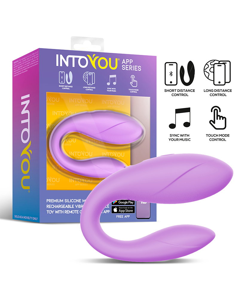 IY - Couple Toy Vibrator with App - Lila