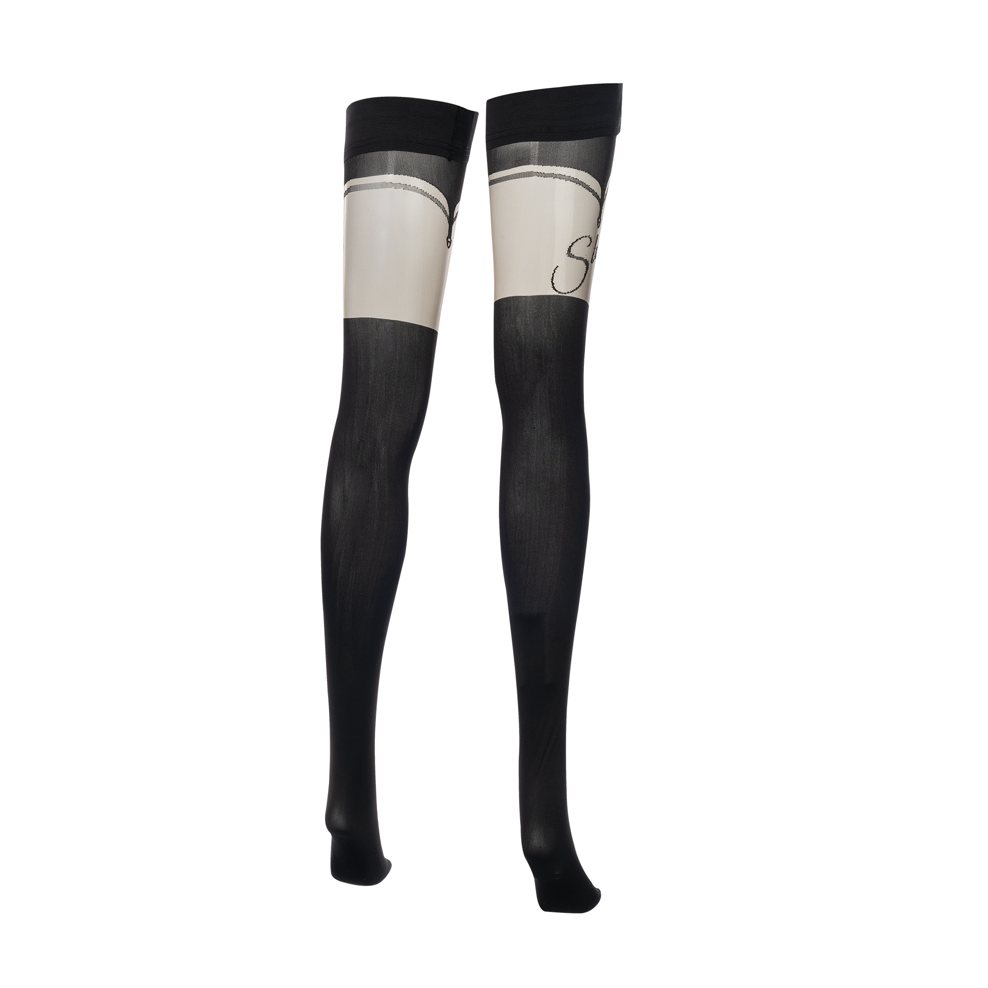 Amorable by Rimba - Slut - Hold-Up Stocking - 20/60 Denier - Black