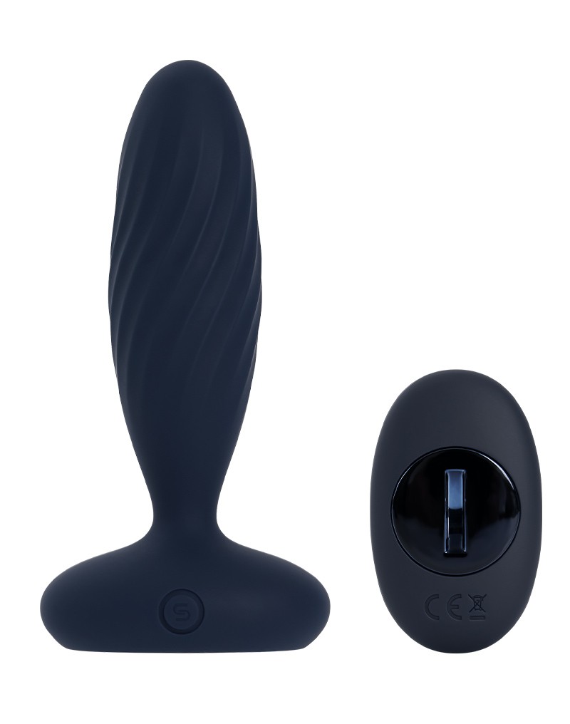 SVAKOM - Jordan - Anal Vibrator App Controlled - Navy Blue