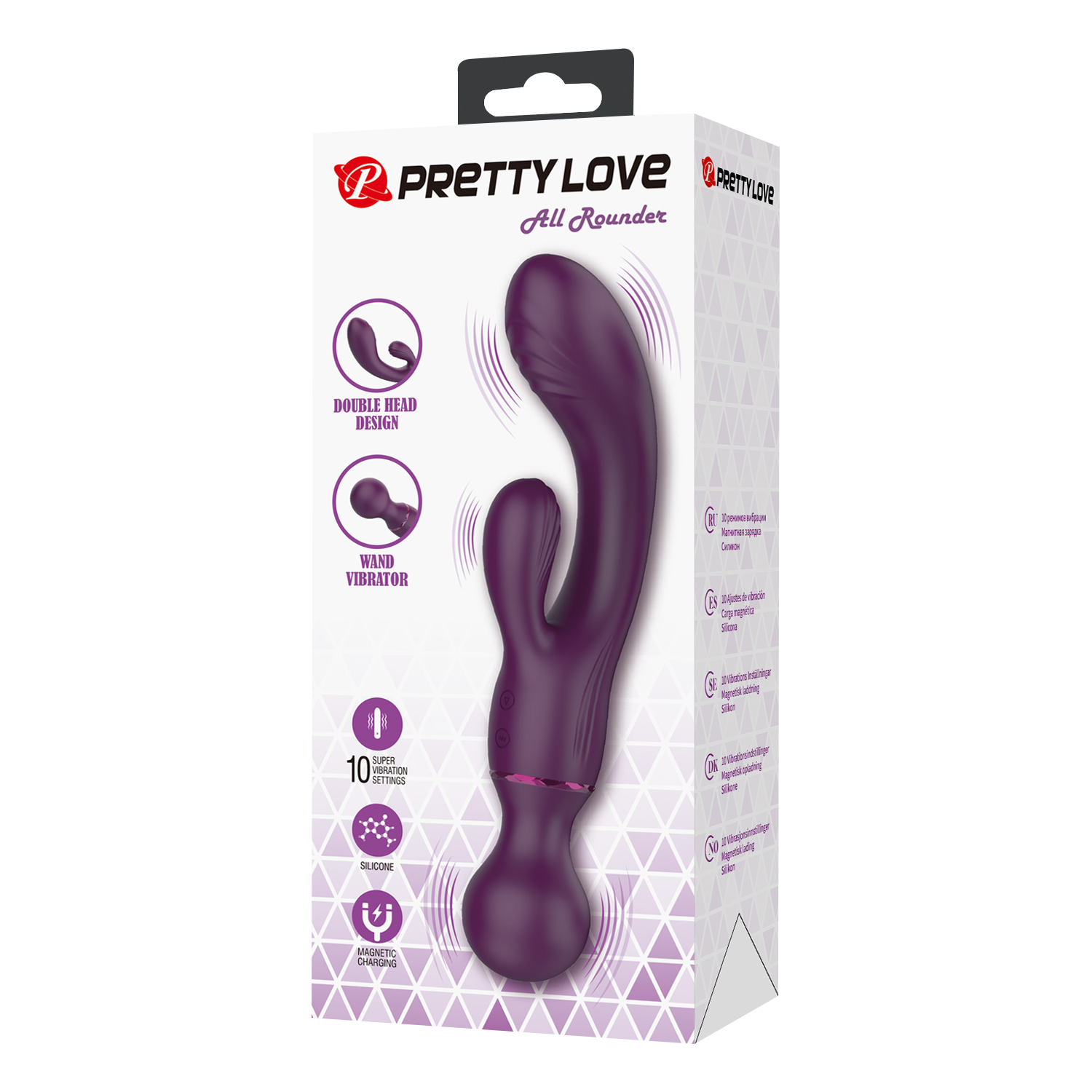 PL - All Rounder - Rabbit Vibrator - Burgundy