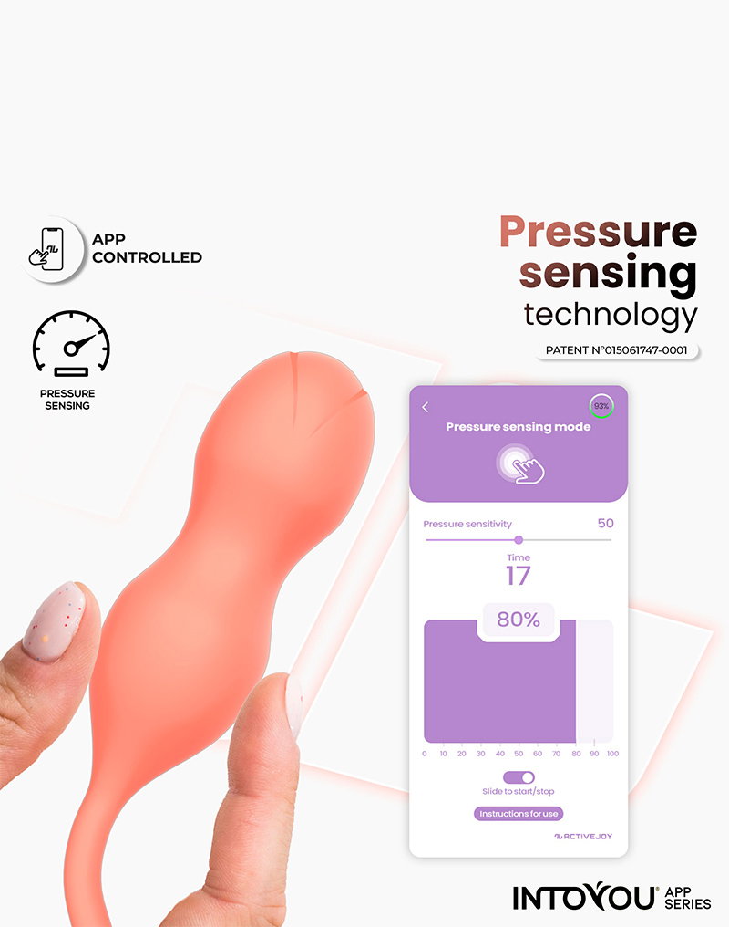 IY - Kyra - Pelvic Floor Trainer, App Controlled - Orange