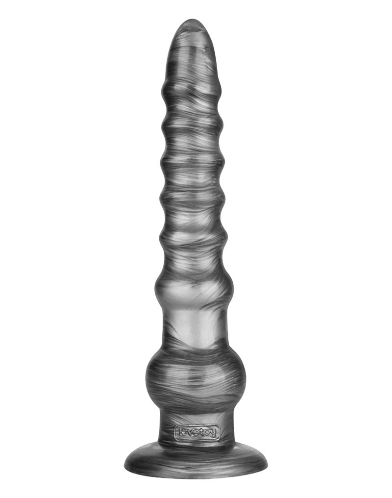 LoveToy - King Sized Vibrating Vibrax Slider 32cm - Silver