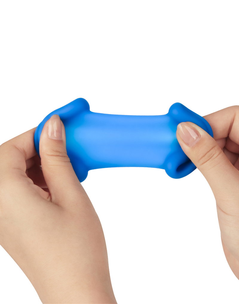 LoveToy - Pinnacle Pro - Tapered Squeeze Stretcher - Blue