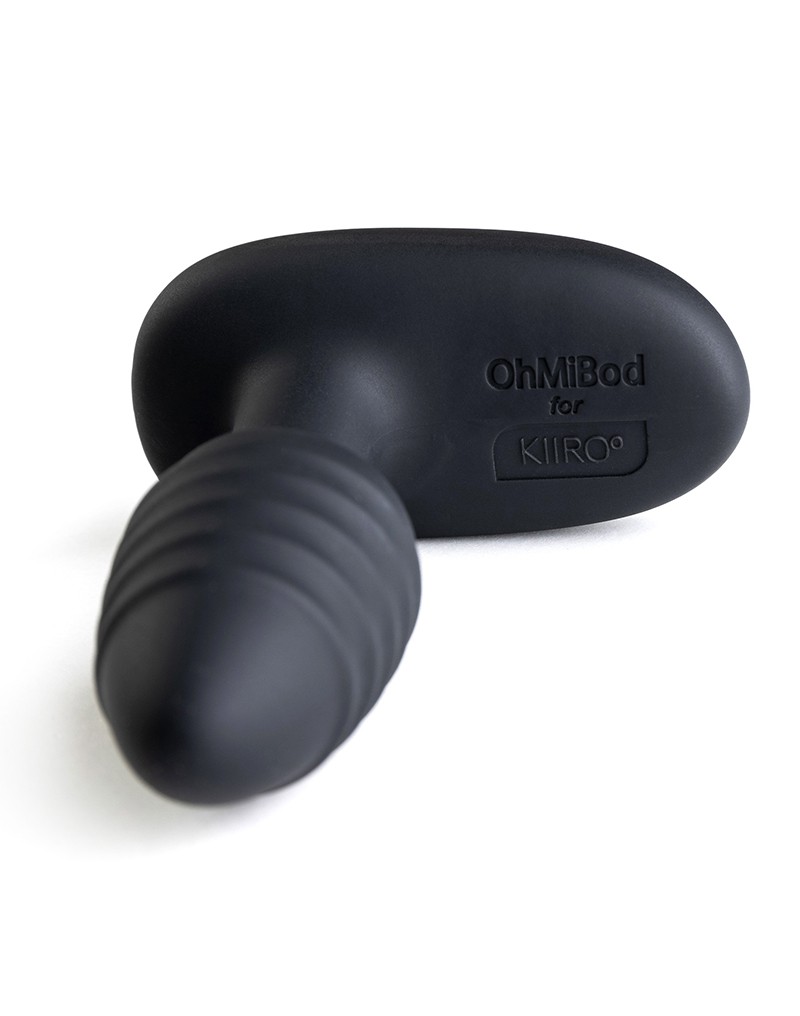 Kiiroo OhMiBod - Lumen - Interactive Butt Plug - Black
