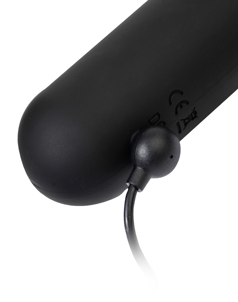 Rimba Toys - Sensual Nights SN06 - Realistic Rabbit Vibrator - Black