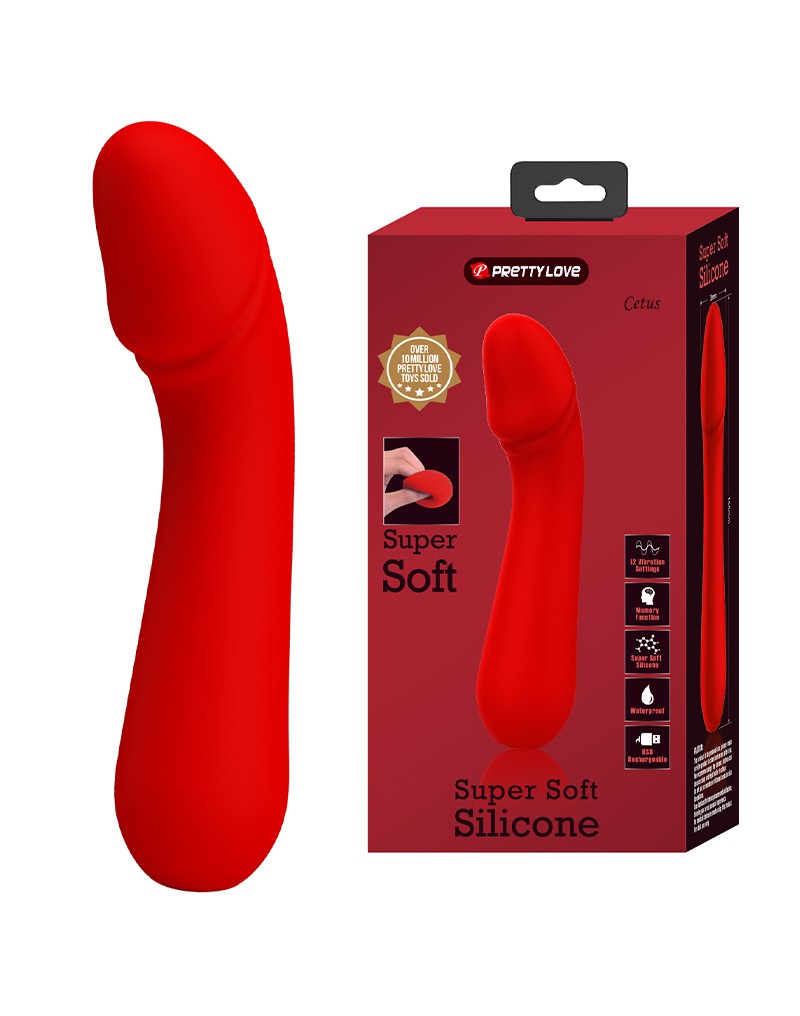 Pretty Love - Cetus - G-Spot Vibrator - Red