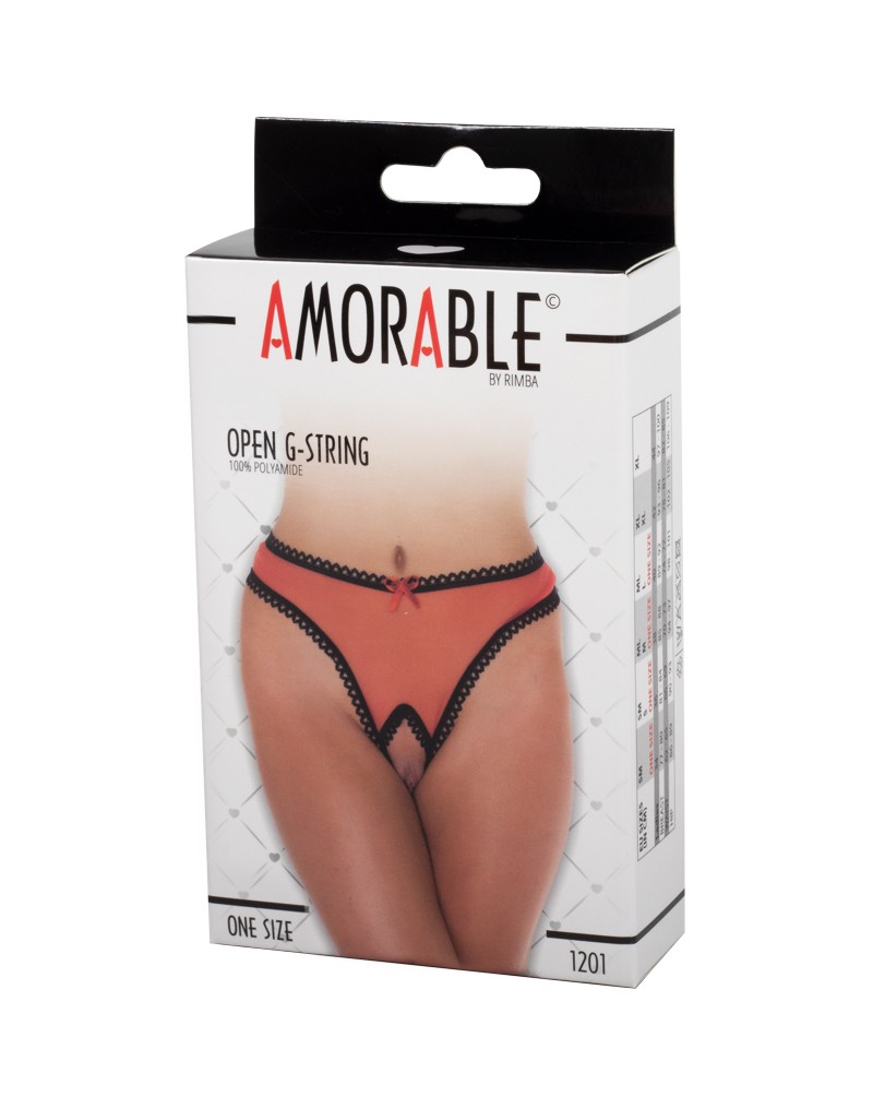 Amorable by Rimba - Open String - One Size - Red