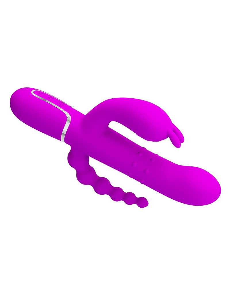 Pretty Love - Cammy - Triple Vibrator - Purple