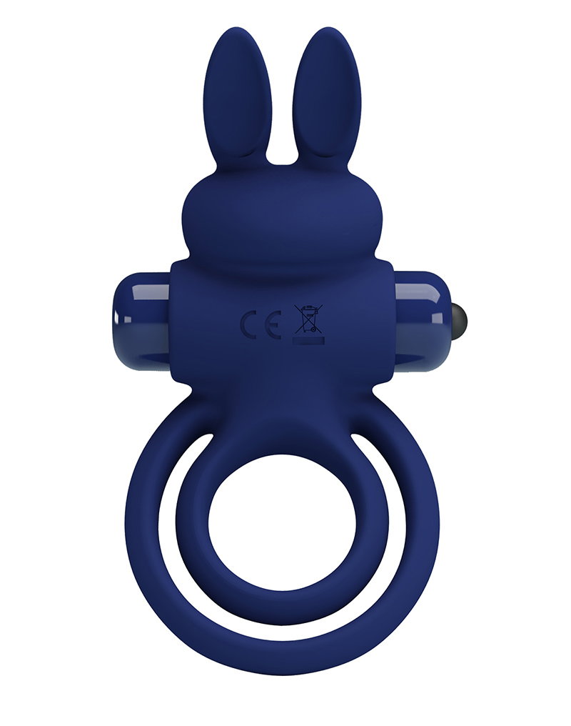 Pretty Love - Darey - Rabbit Cock Ring - Deep Blue
