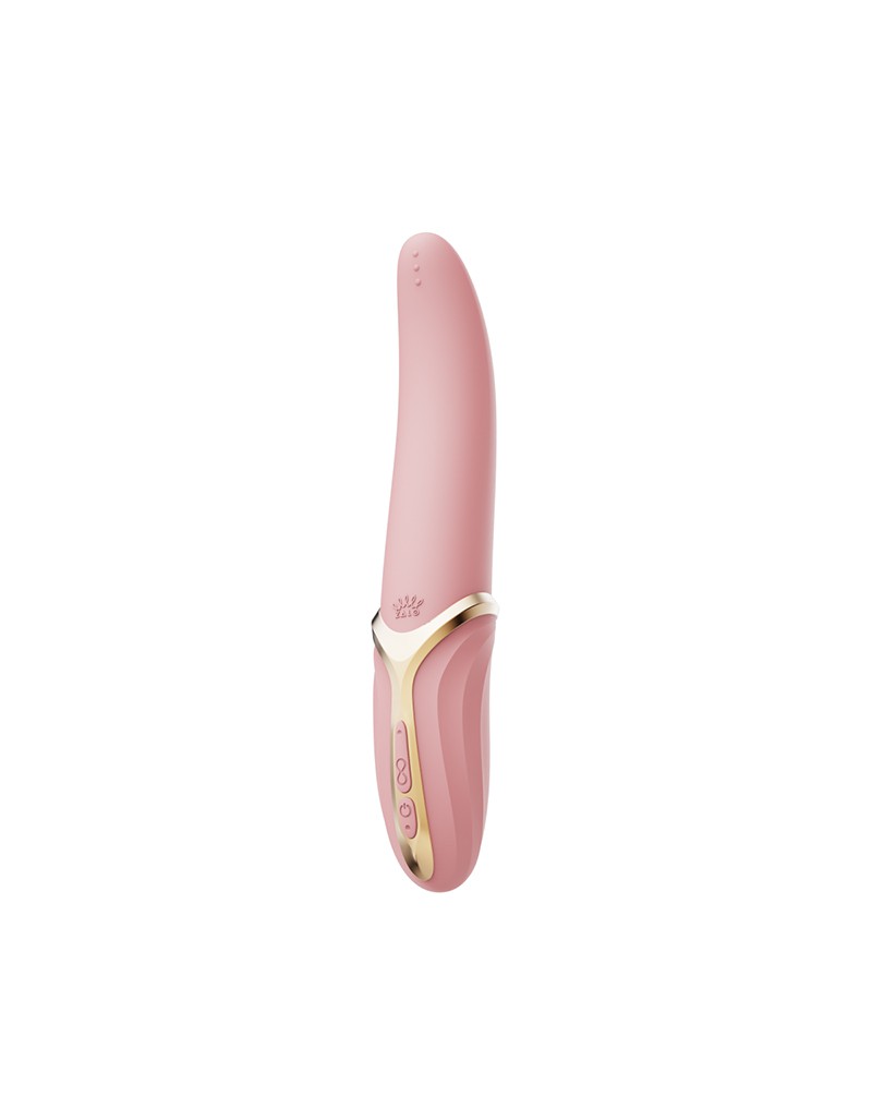ZALO - Eve - Heating Licking Vibrator - Light Pink