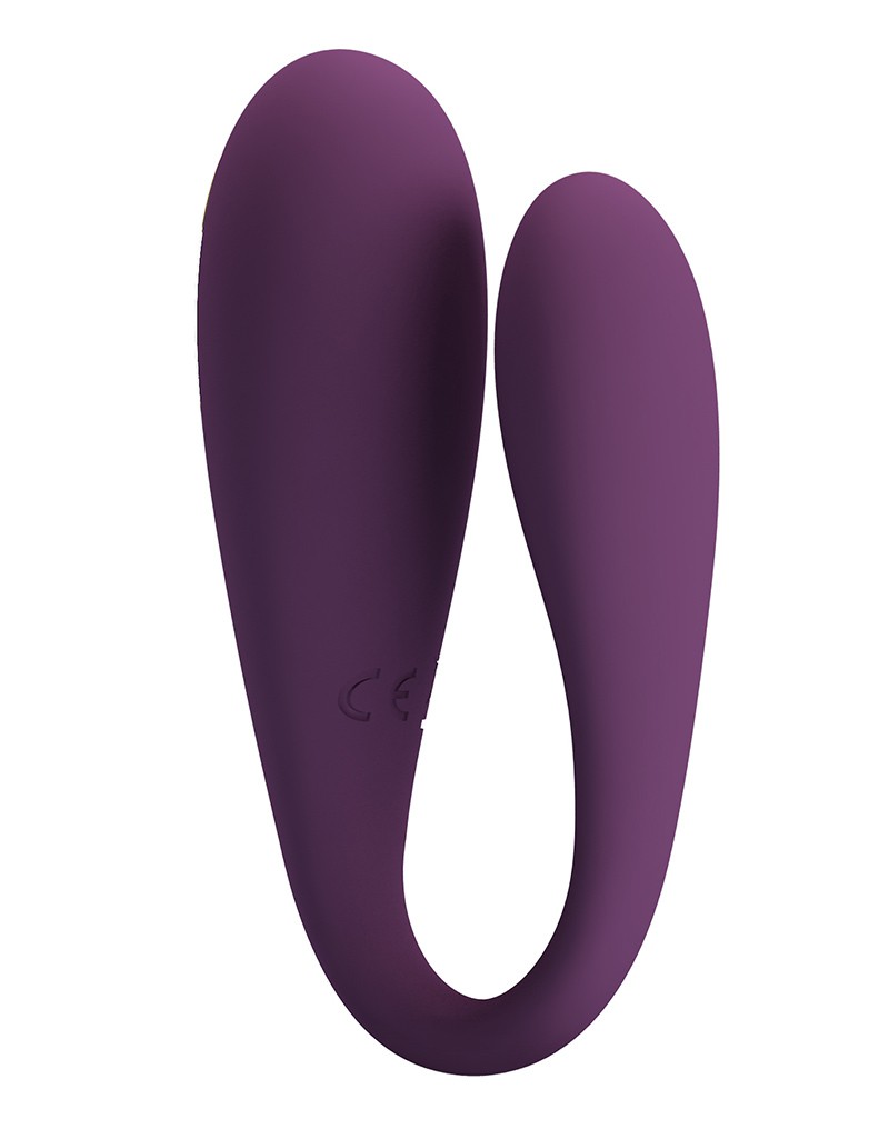 Pretty Love - August - Couple Vibrator with App Control - Purple