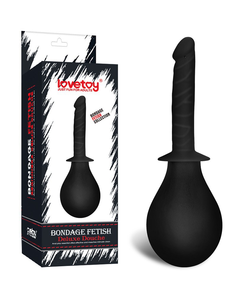 LoveToy - Anale Douche - Zwart