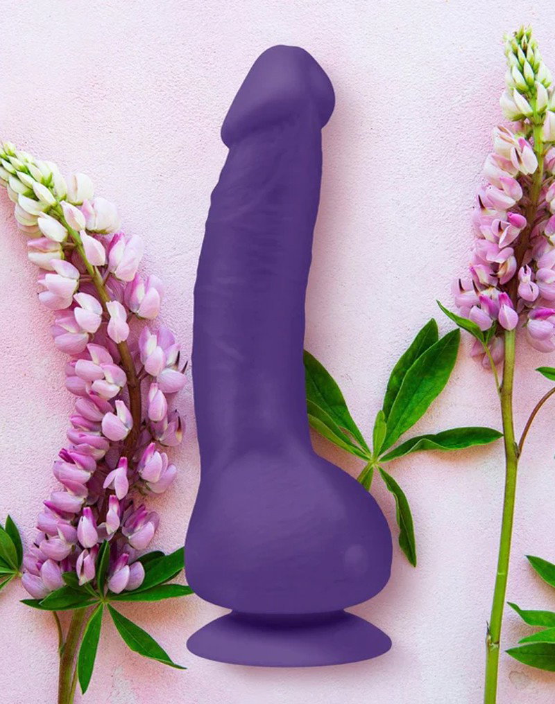 Gvibe - GReal 2 - Vibrating Dildo - Purple