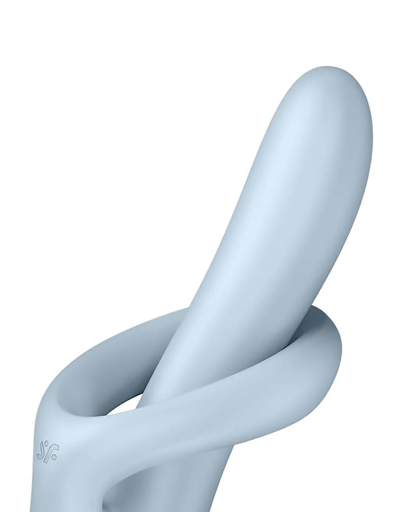 Satisfyer - Heat Flex 4 - Warming Rabbit Vibrator - Blue