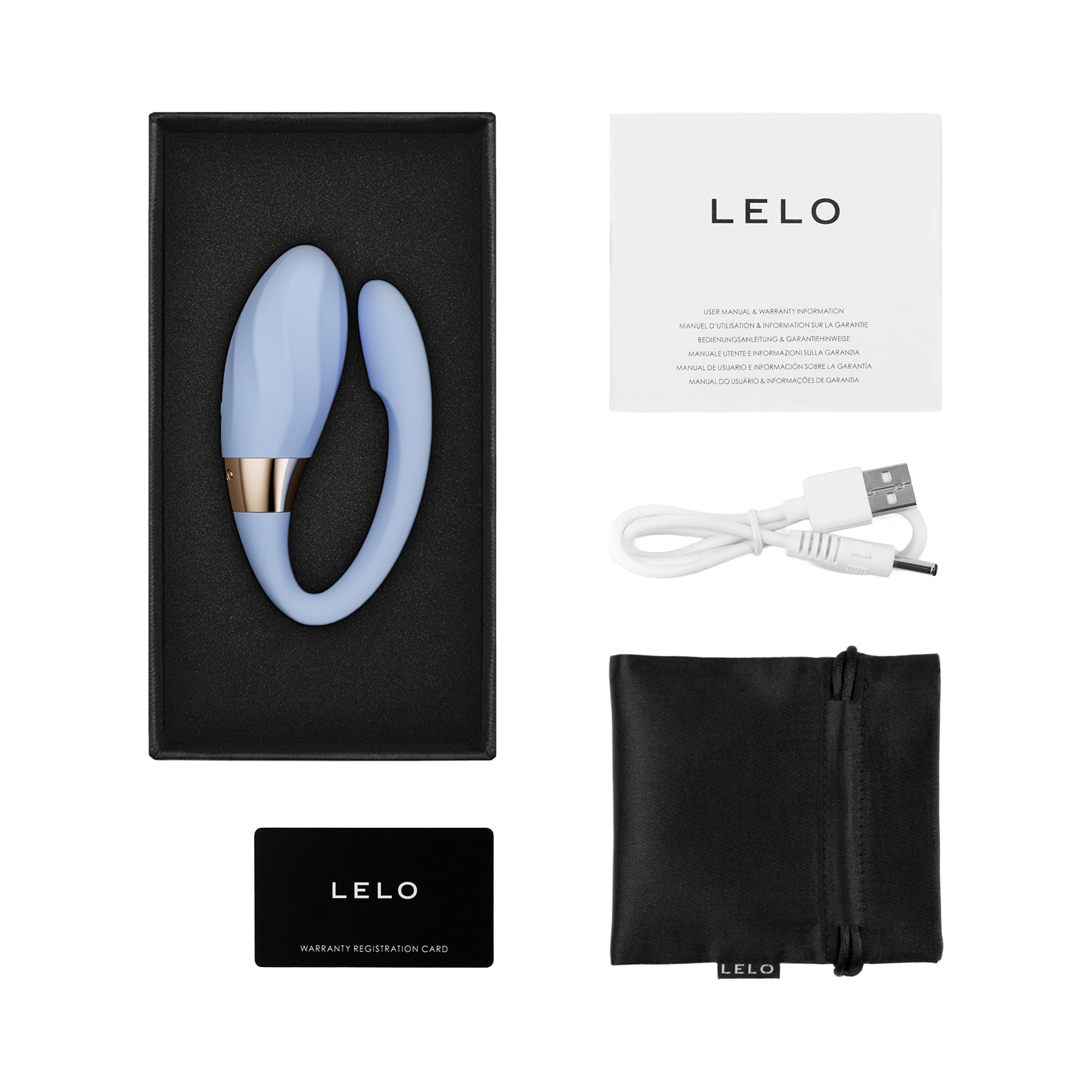 LELO - Tiani Twist - Dual-Action Couples' massager - Seafoam