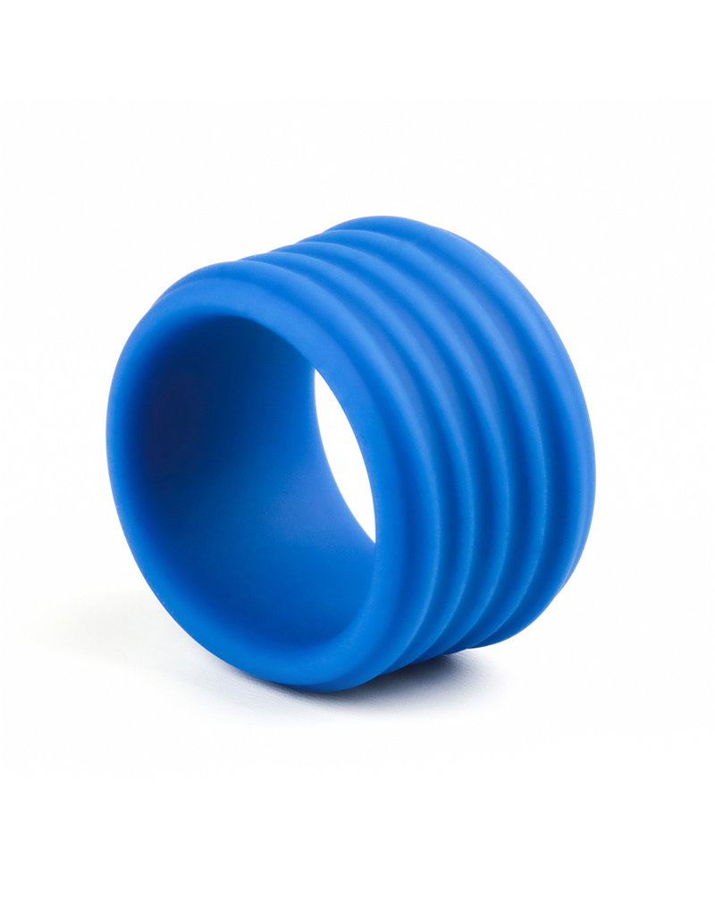 LoveToy - Pinnacle Pro - Deep Rib Grip Ring - Blue