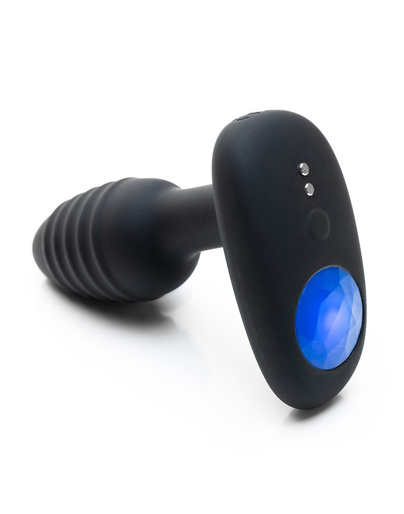Kiiroo OhMiBod - Lumen - Interactive Butt Plug - Black