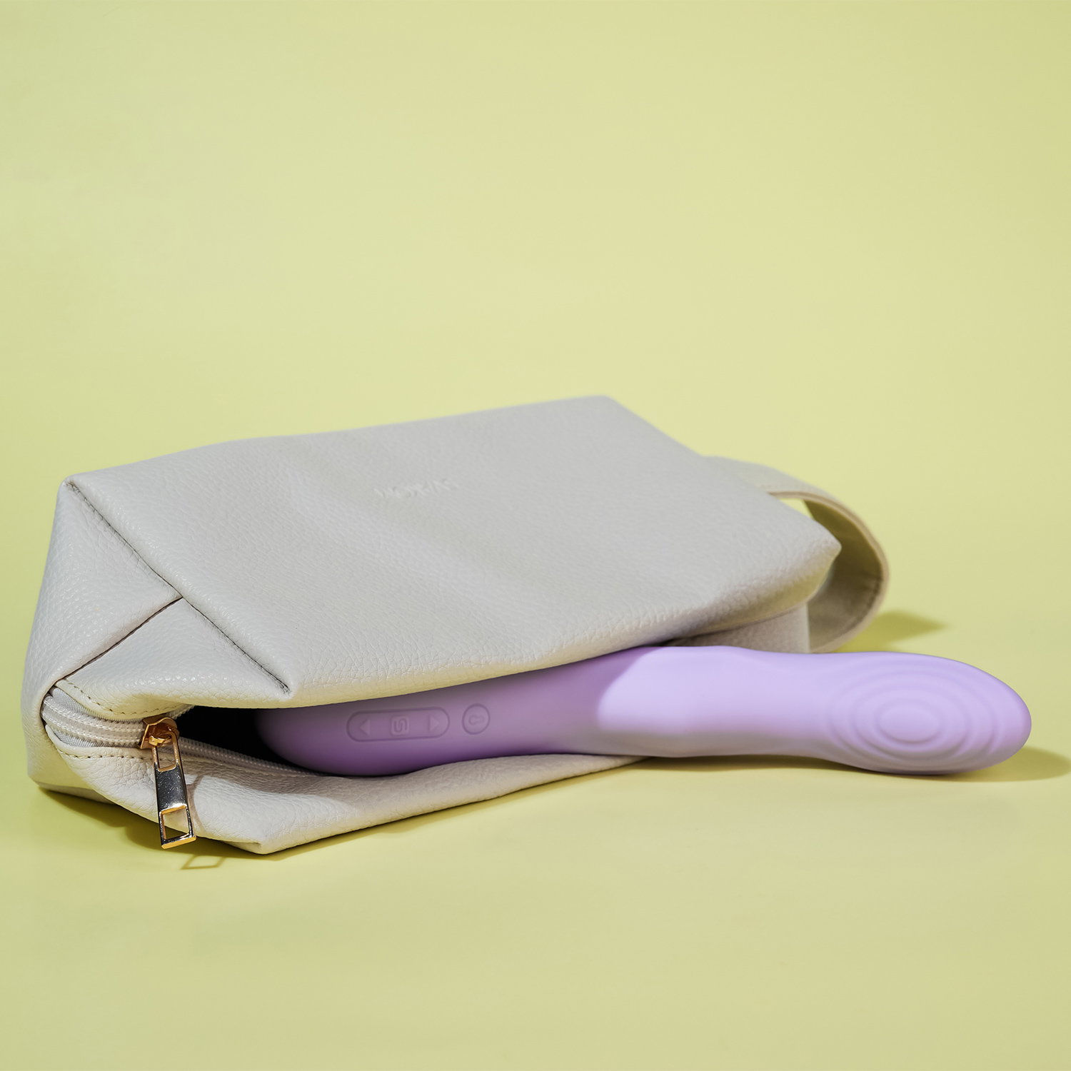 SVAKOM - Selena - Heating and Thrusting Vibrator with App Control - Pastel Lilac