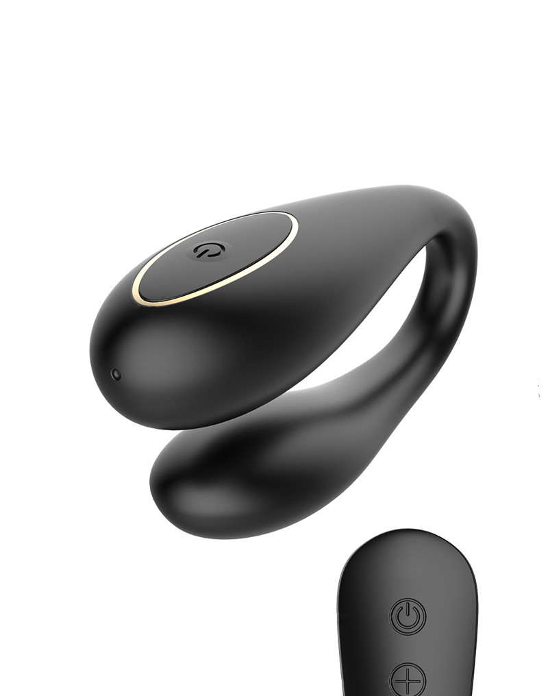 Pretty Love - Queens Luxury Collection - Vibrator - Finished with 18K Gold - Black