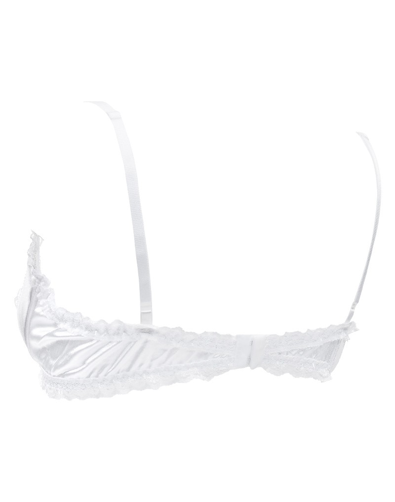 Amorable by Rimba - 1/2 Cup Bra - White