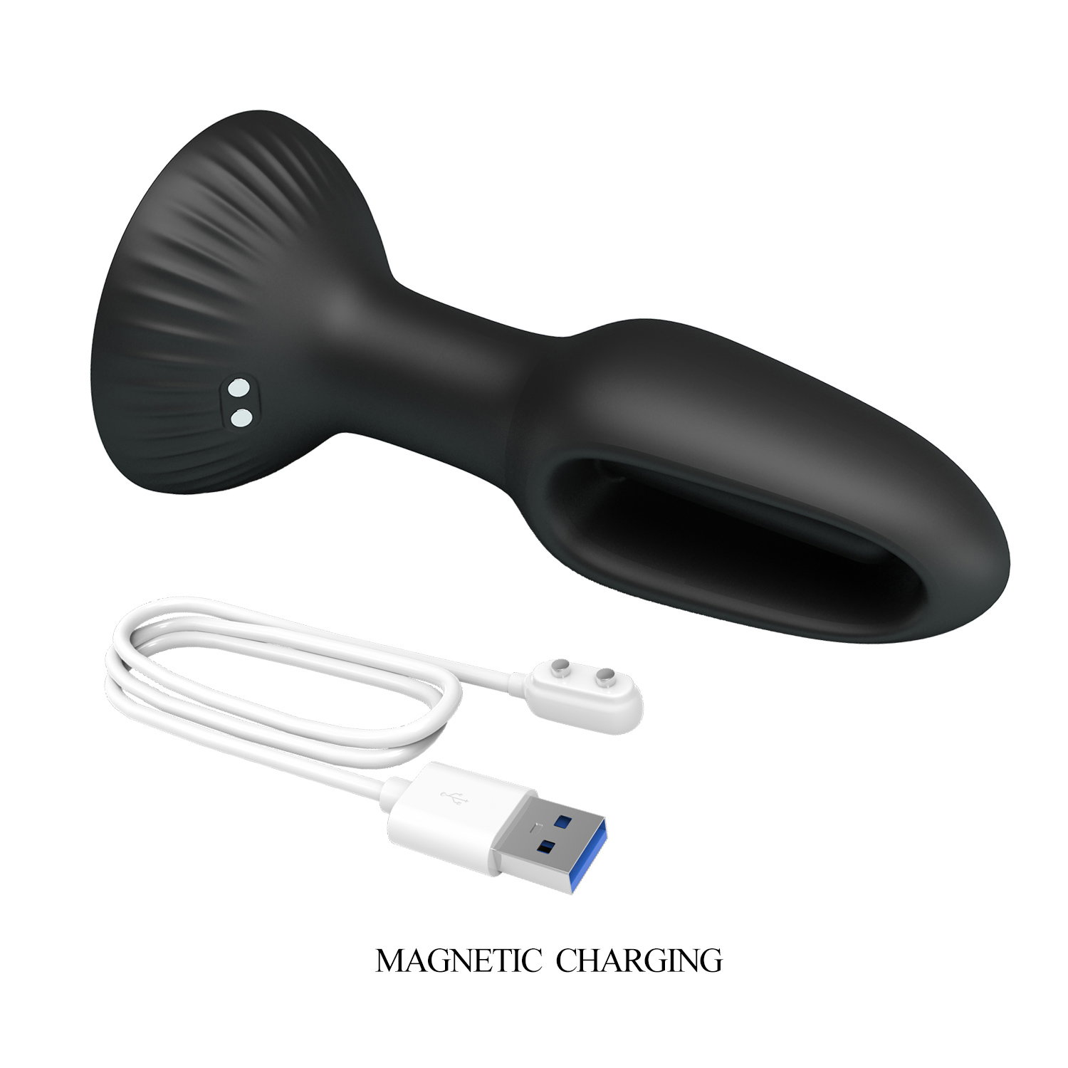 PL - Hubert - Anal Wiggling Vibrator - Black