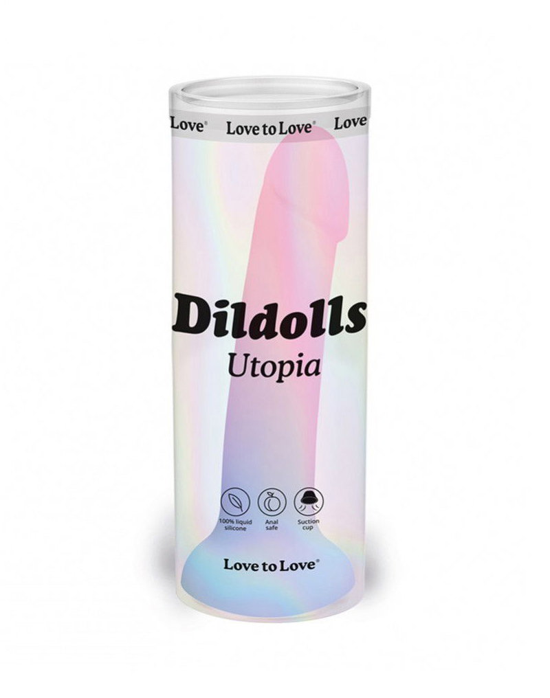 Love to Love - Utopia - Dildolls - Size L - Rose/Violet/Blue