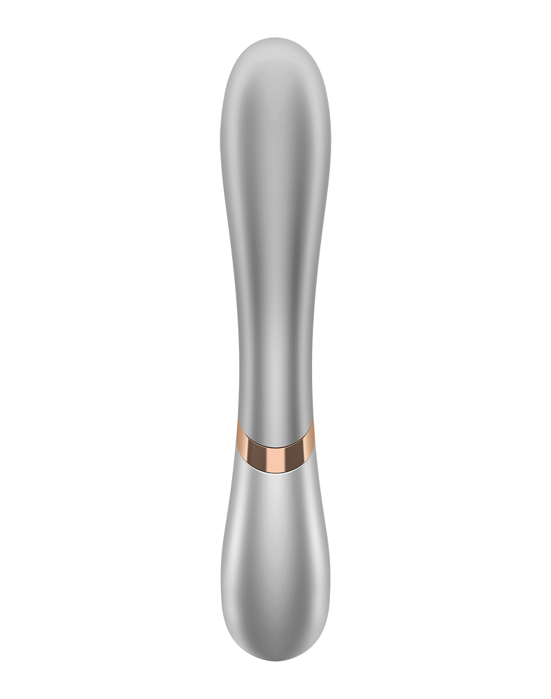 Satisfyer - Hot Lover - Heating Vibrator - Silver