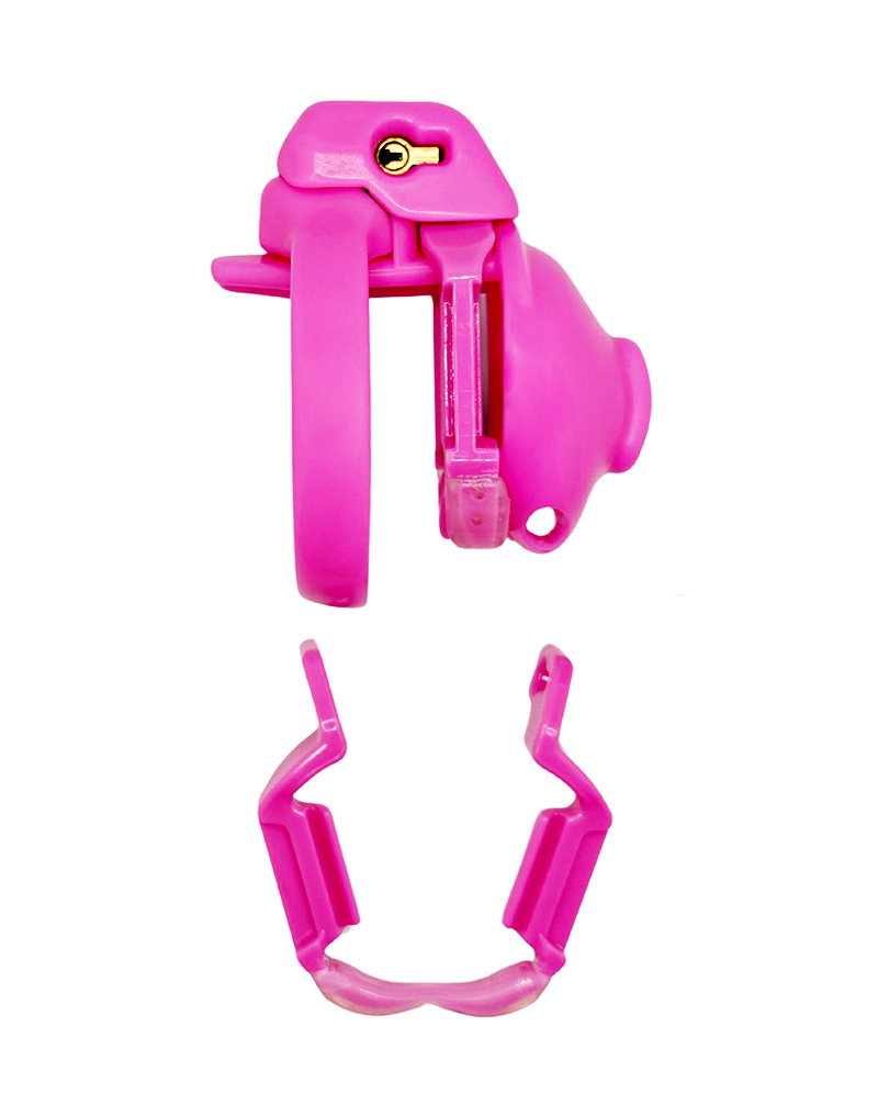 The Vice Mach 2 - Chastity Cock Cage Clitty - Pink