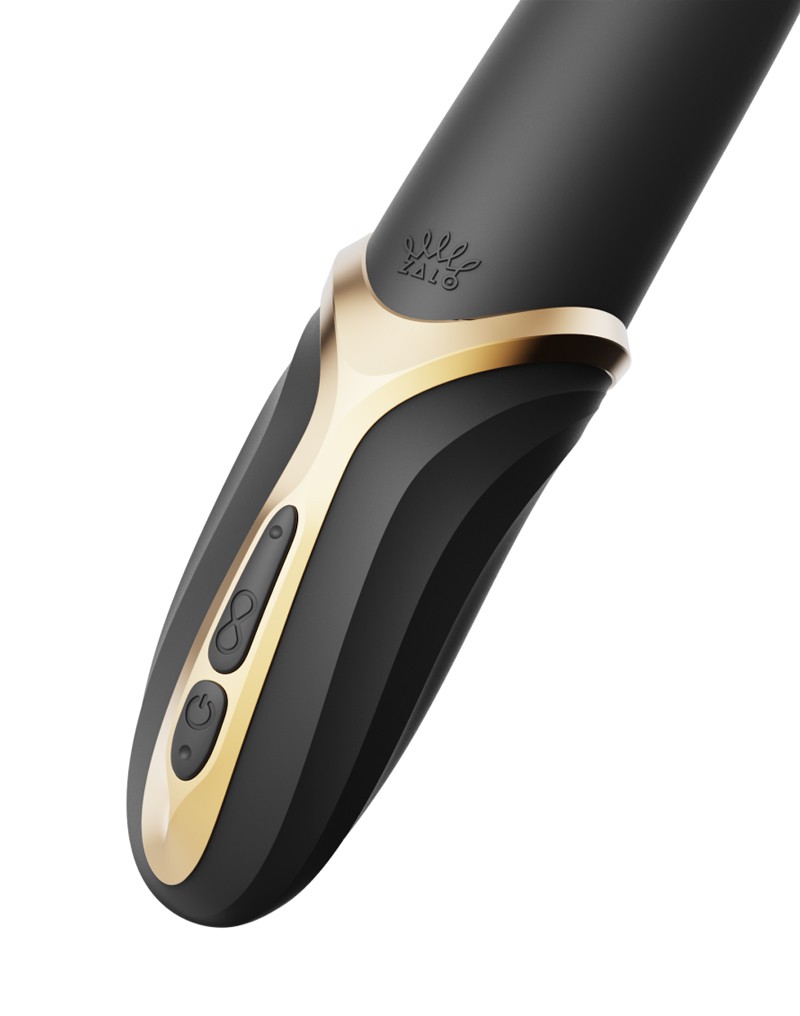 ZALO - Eve - Heating Licking Vibrator - Black