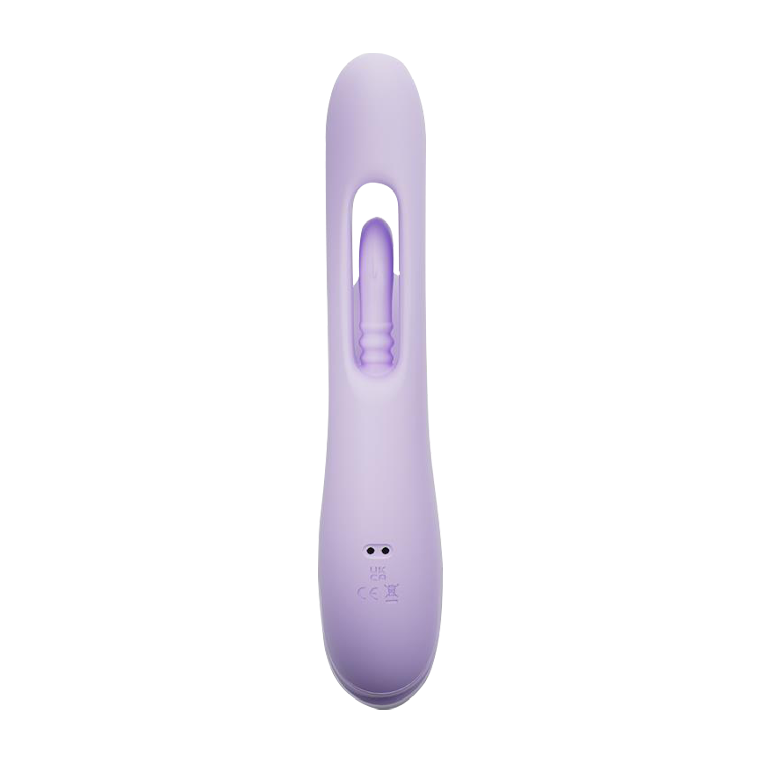IY - Annia G-Spot Wiggling Vibrator with Rabbit - Lilac