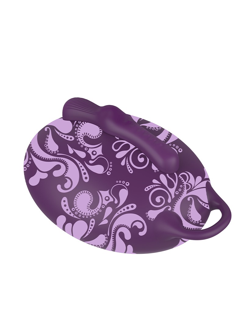 Bouncy Bliss - Flow - Sit-On Vibrator - Purple