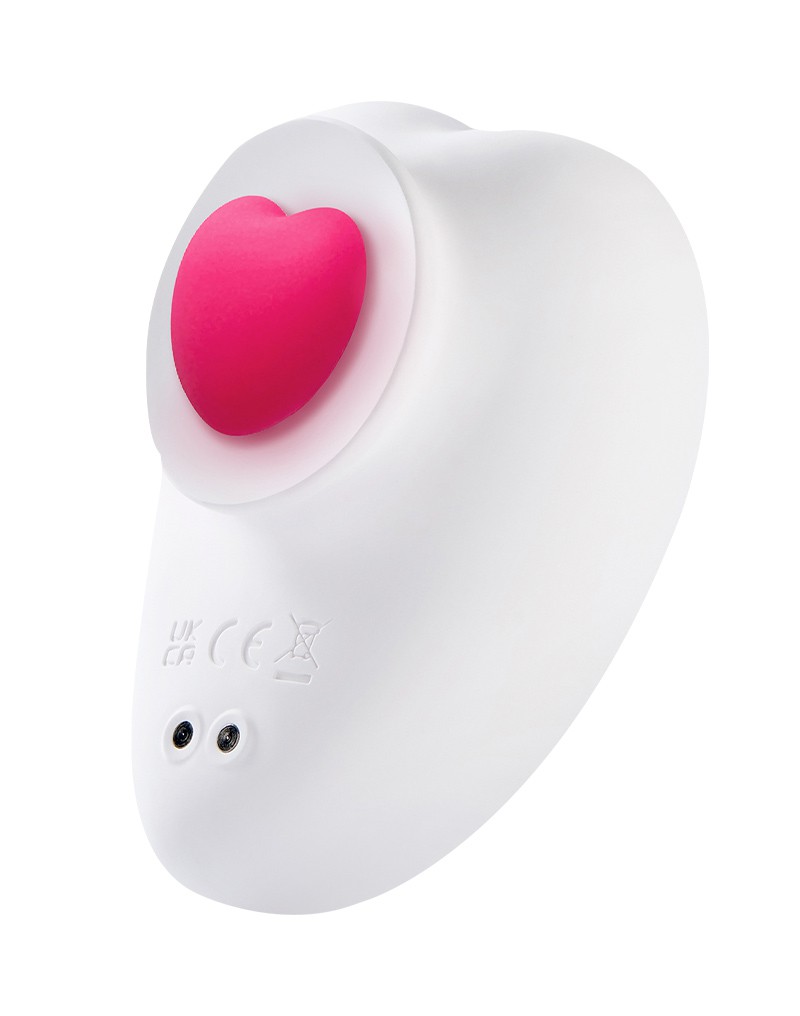 Sauce - Sweeeheart - Clitoral Vibrator - White & Pink