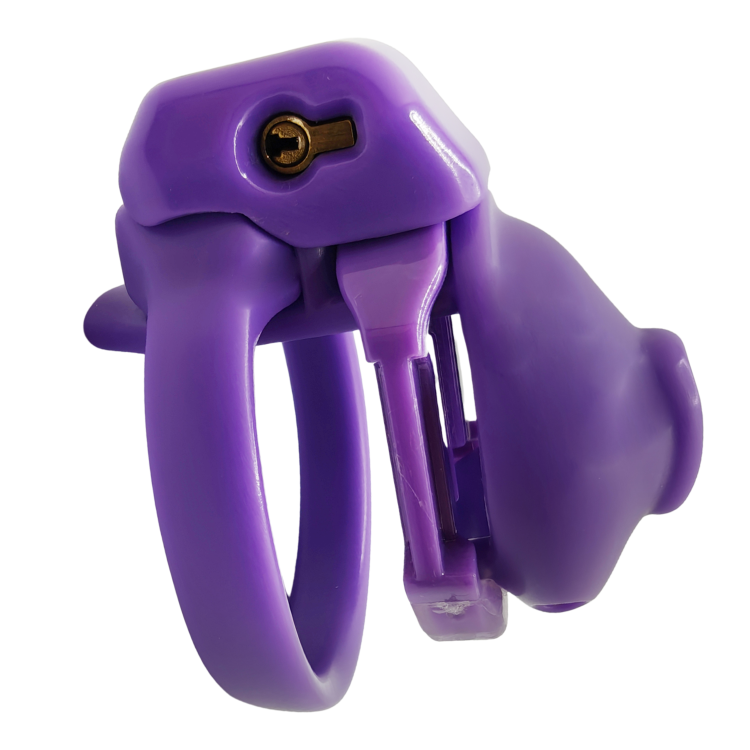 The Vice Mach 2 - Chastity Cock Cage Micro - Purple