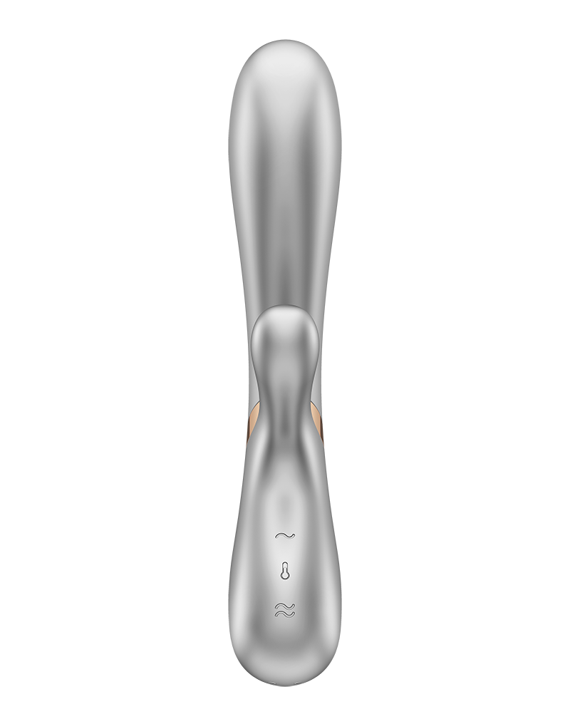 Satisfyer - Hot Lover - Heating Vibrator - Silver