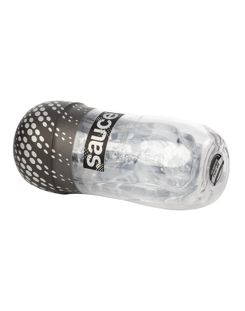 Sauce - Black Pepper Sauce Cup - Masturbator Sleeve - Transparent