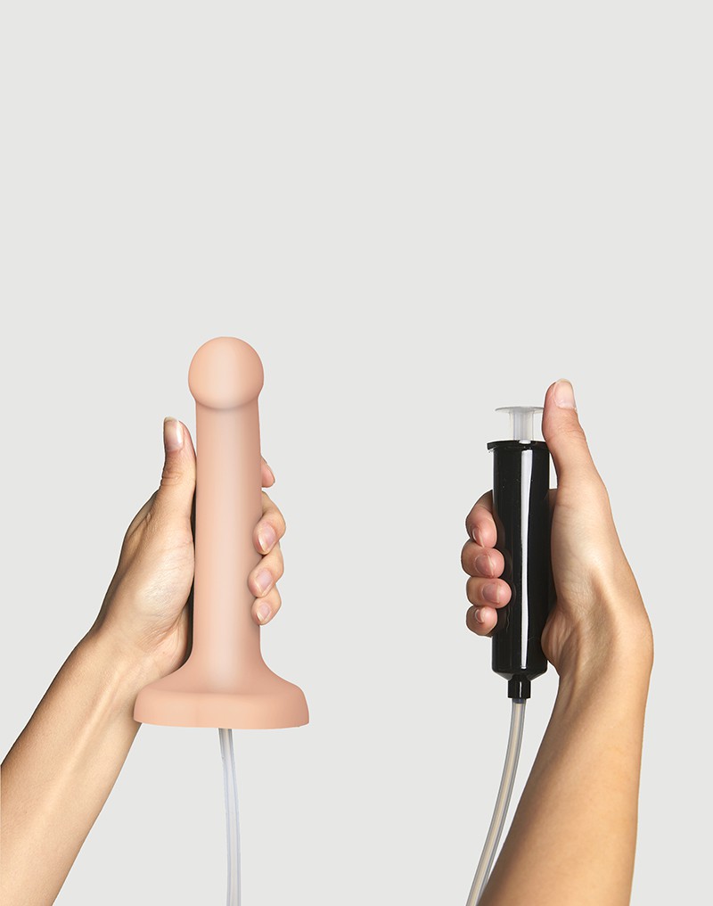Strap-On-Me - Squirting Cum Dildo Size S - Nude