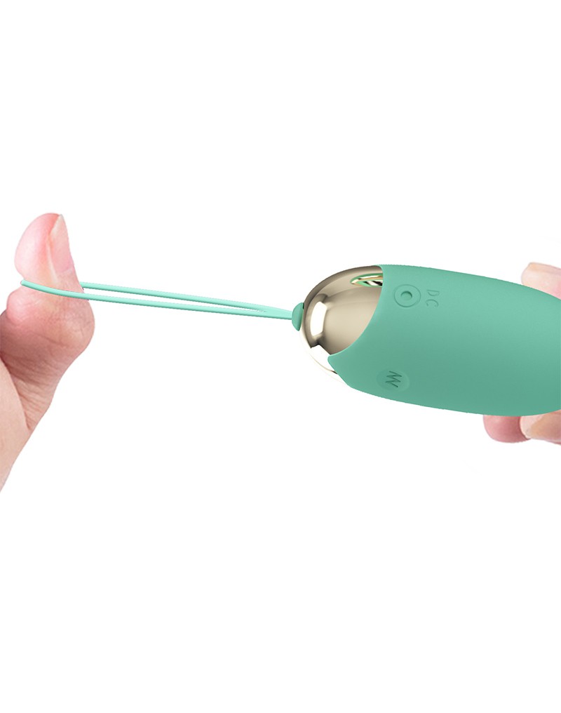 Pretty Love - Mina - Egg vibrator with remote control - Blue