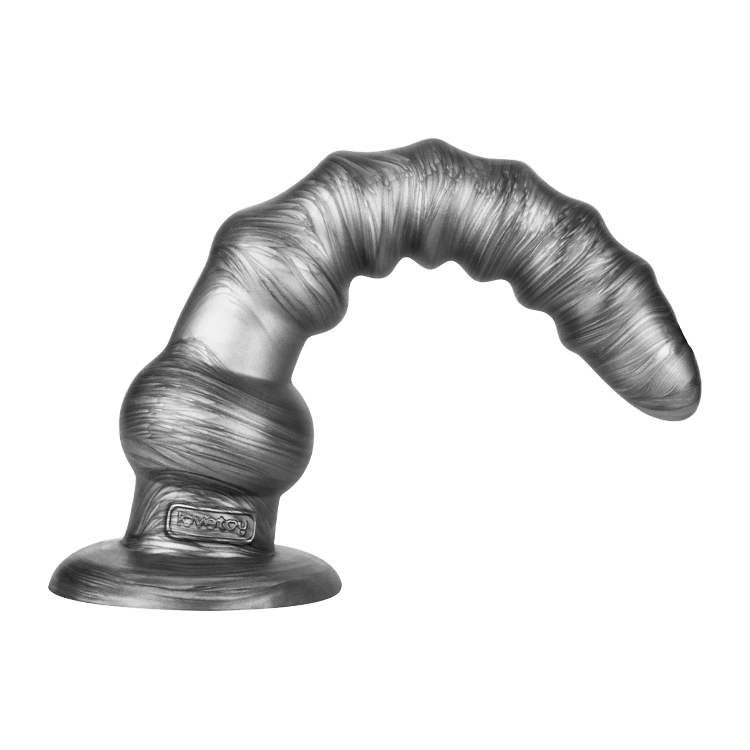 LoveToy - King Sized Vibrating Vibrax Slider 32cm - Silver