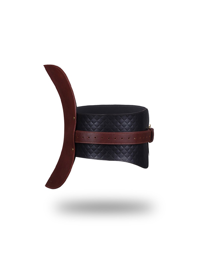 Liebe Seele - Leather Saddle - Black, Brown & Gold