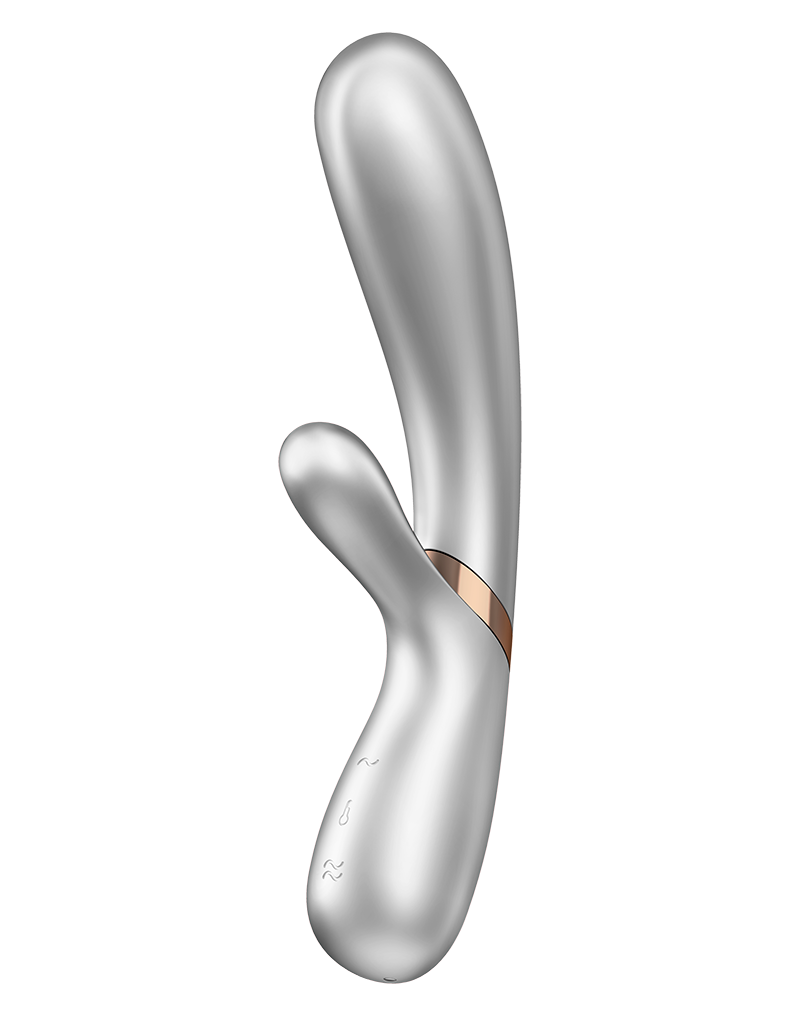 Satisfyer - Hot Lover - Heating Vibrator - Silver
