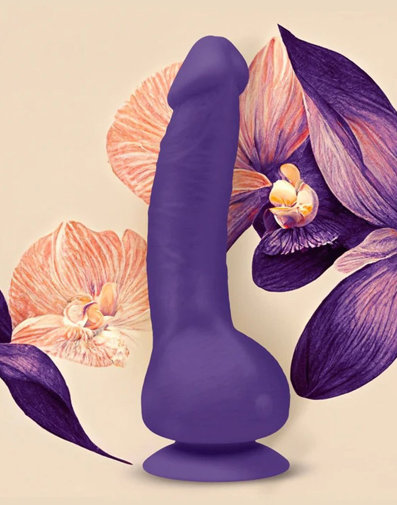 Gvibe - GReal 2 - Vibrating Dildo - Purple