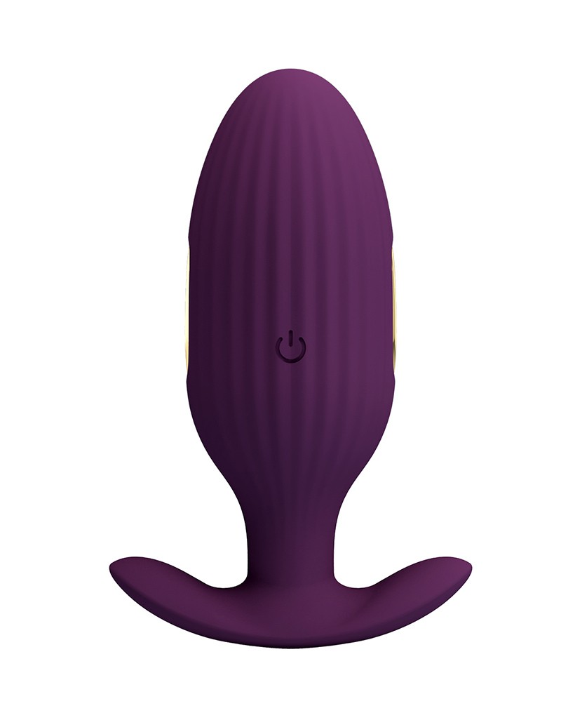 Pretty Love - Jefferson - Electric Shock Buttplug with App Control - Purple