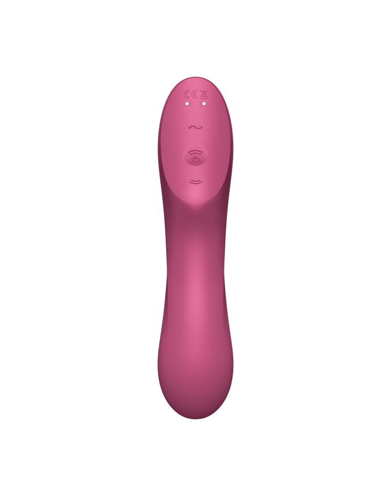 Satisfyer - Curvy Trinity 3 - 3-in-1 Vibrator - Red