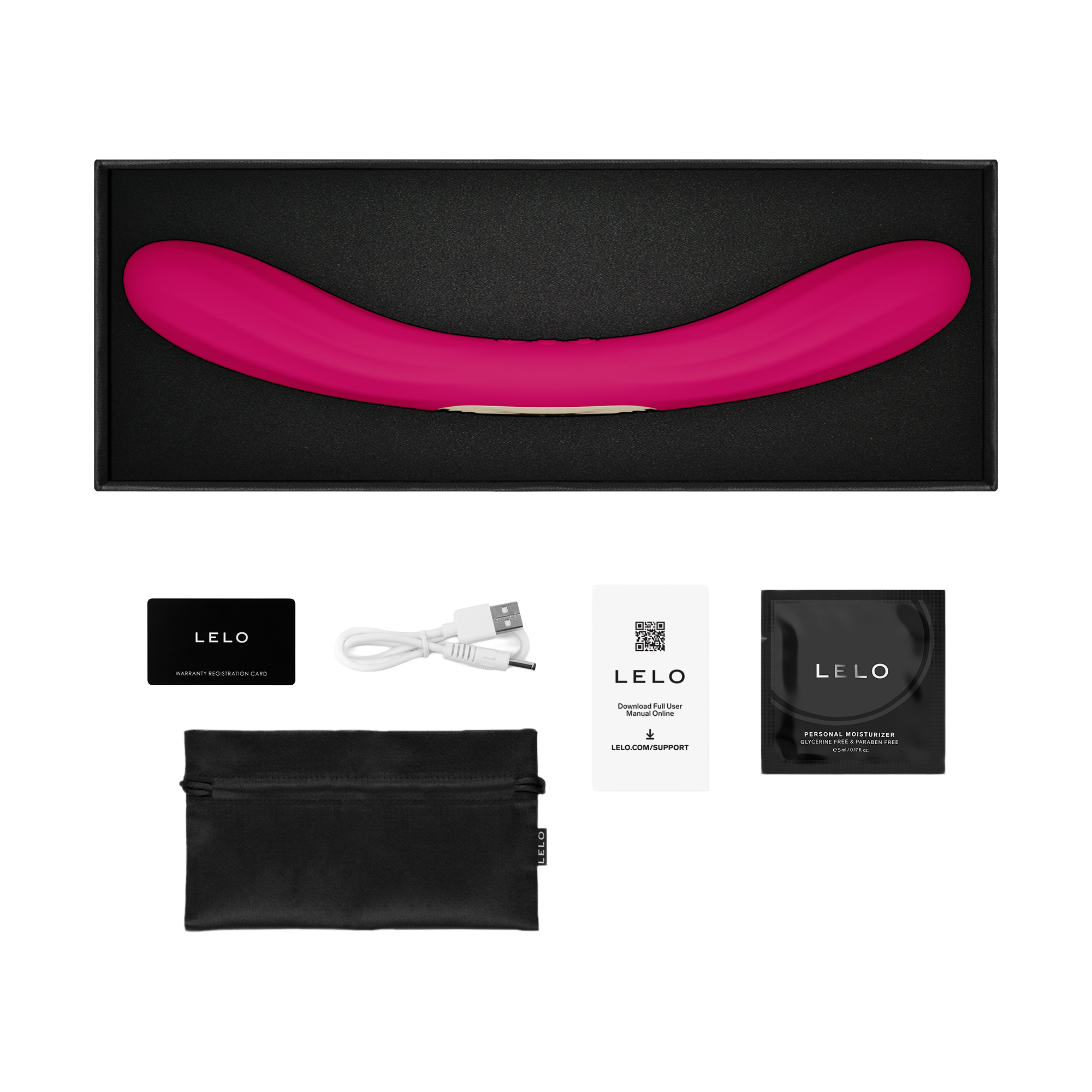 LELO - Boomerang - Dual-Ended Vibrator - Cerise