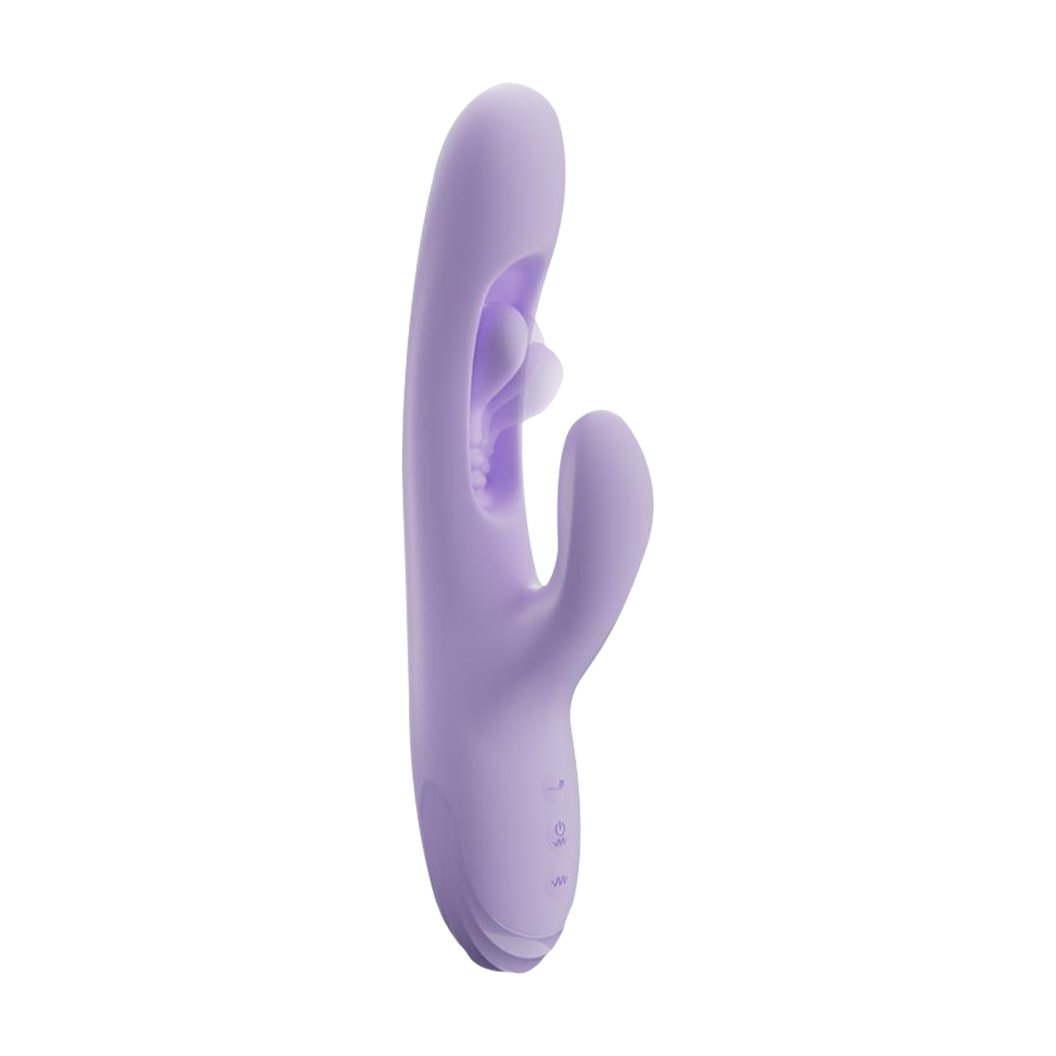 IY - Annia G-Spot Wiggling Vibrator with Rabbit - Lilac