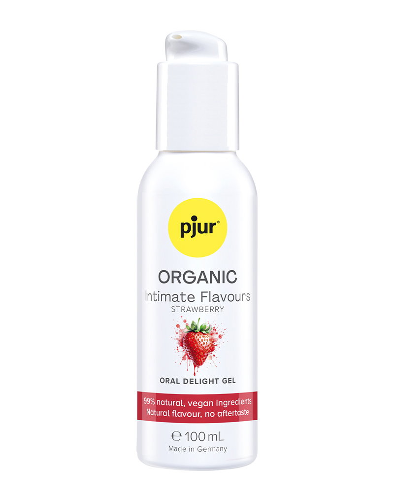pjur - ORGANIC - Intimate Flavours - Oral Delight Gel - Strawberry - 100 ml
