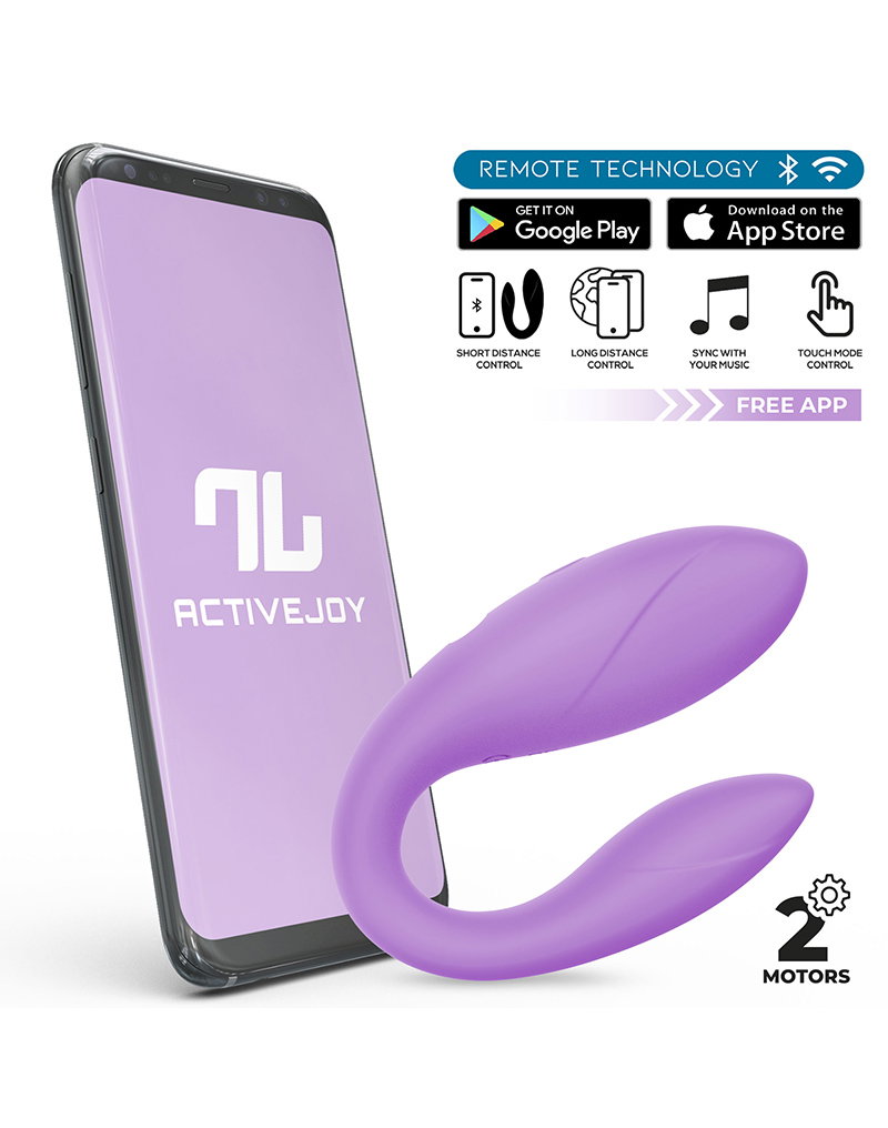 IY - Couple Toy Vibrator with App - Lila