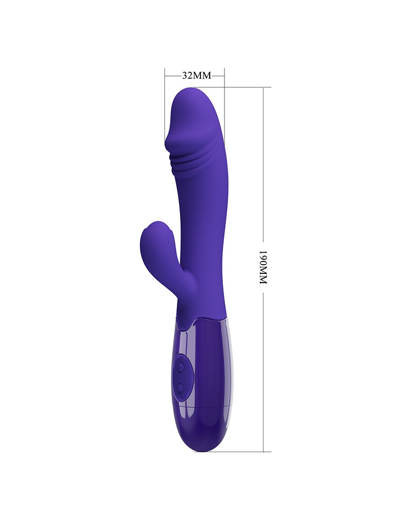 Pretty Love - Snappy-Youth - Rabbit Vibrator - Purple