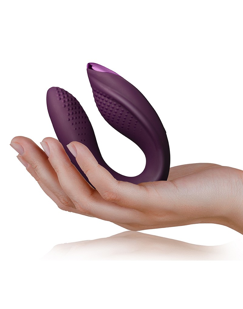 Rocks-Off - Rock Chick Diva - Couple Vibrator with Remote Control - Purple