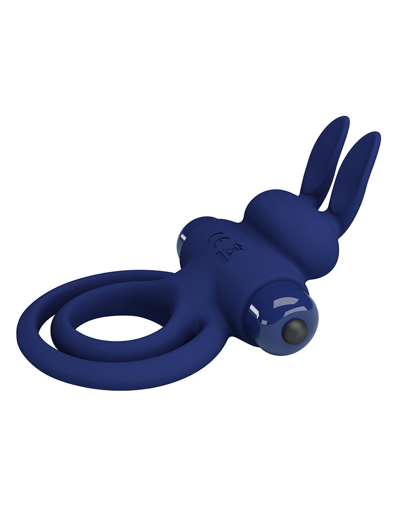Pretty Love - Darey - Rabbit Cock Ring - Deep Blue